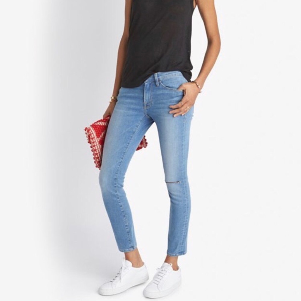 FRAME Le Skinny de Jeanne Crop